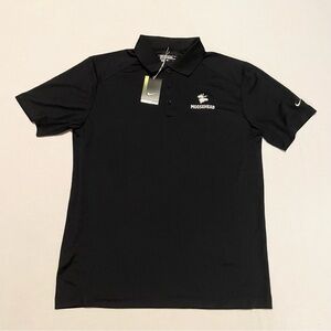 Nike Golf Moosehead Polo Shirt Tour Performance Dri Fit Mens Size Large